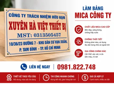 Bảng công ty 3