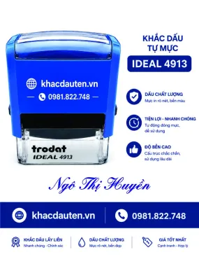 Khắc dấu oval ban quản lý
