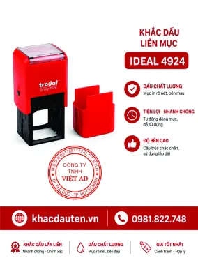Khắc dấu tròn doanh nghiệp