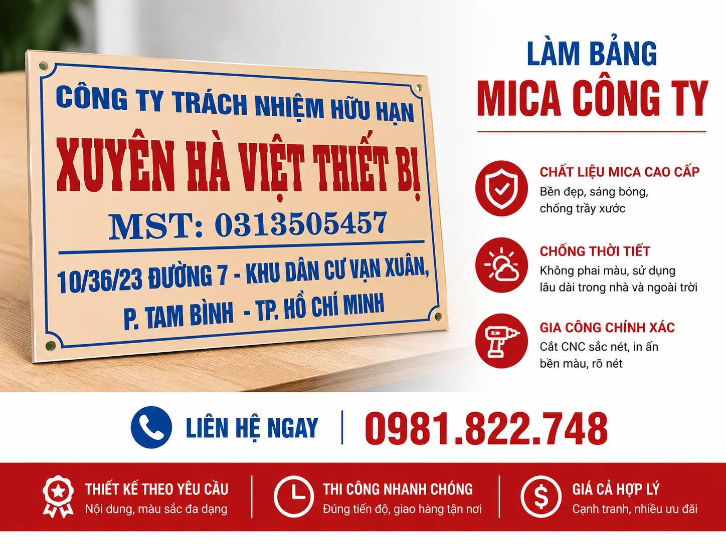 Bảng công ty 3