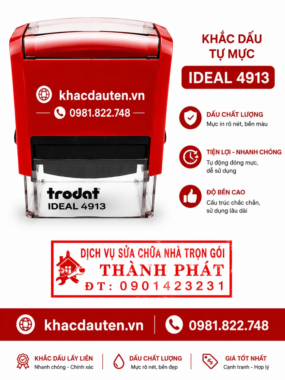 Khắc dấu vuông 5